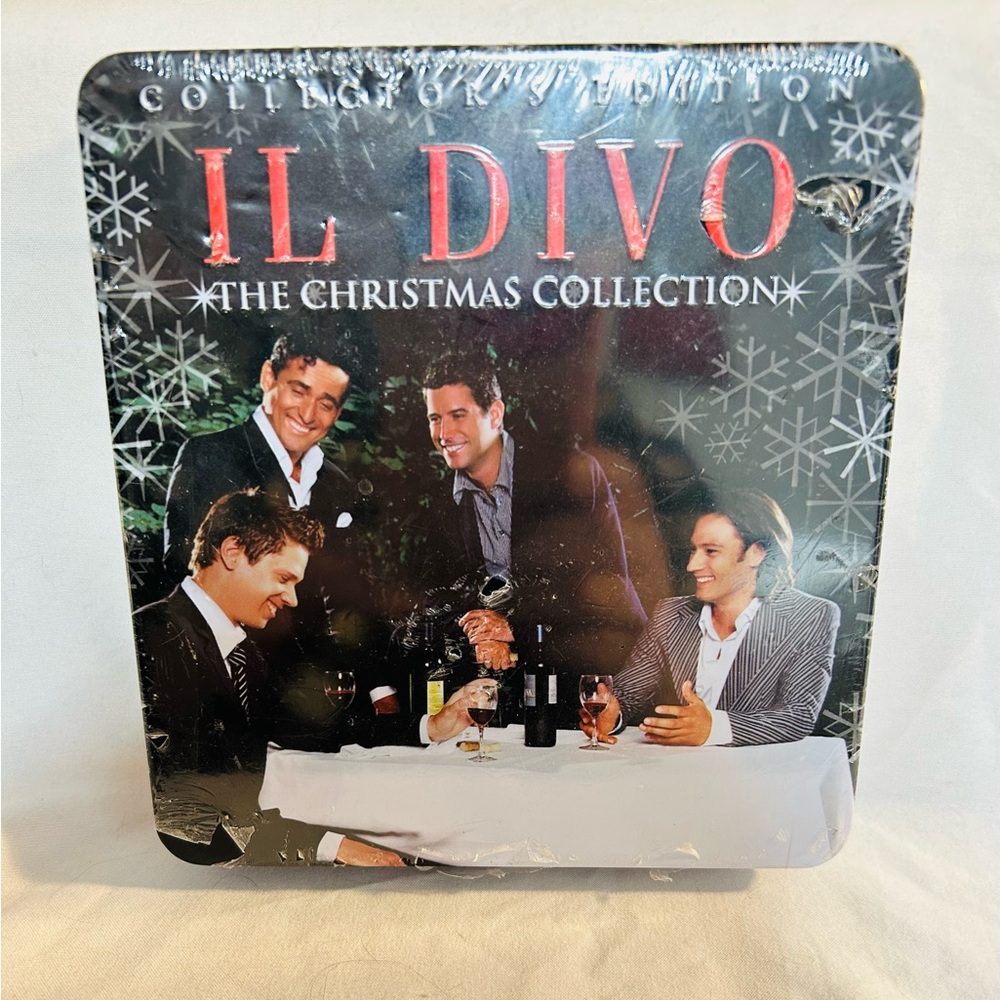 IL Divo NWOT The Christmas Collection Special Edition Tin Released in 2005 CD